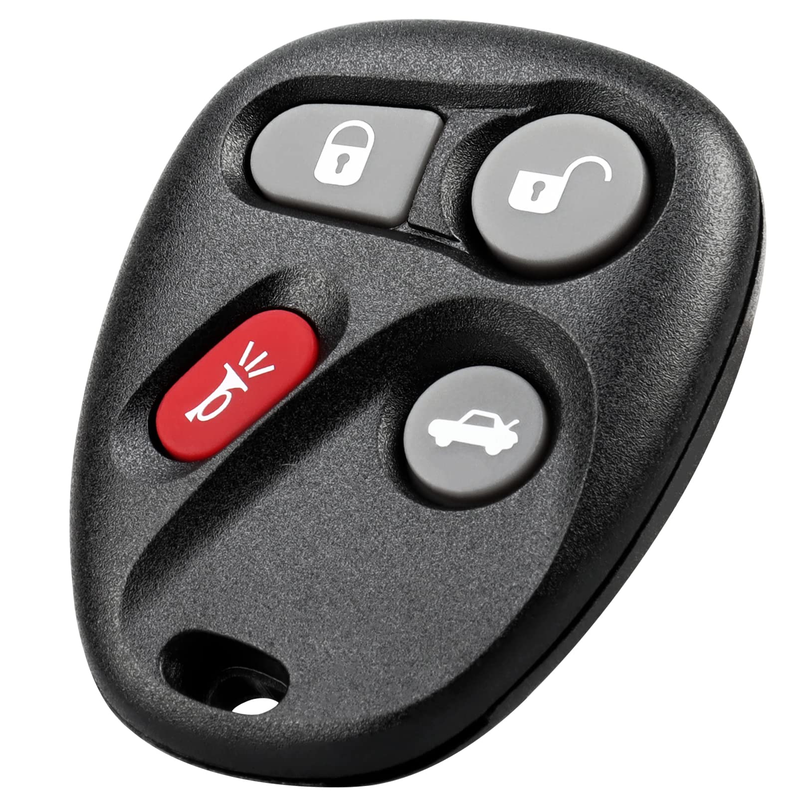 NPAUTO Key Fob Replacement Fits for Cadillac CTS SRX, Chevy Cavalier, Pontiac Grand Am Sunfire, Saturn SC SL SW2, Oldsmobile Alero - Keyless Entry Remote Control Car Key Fob, L2C0005T, 16263074-99