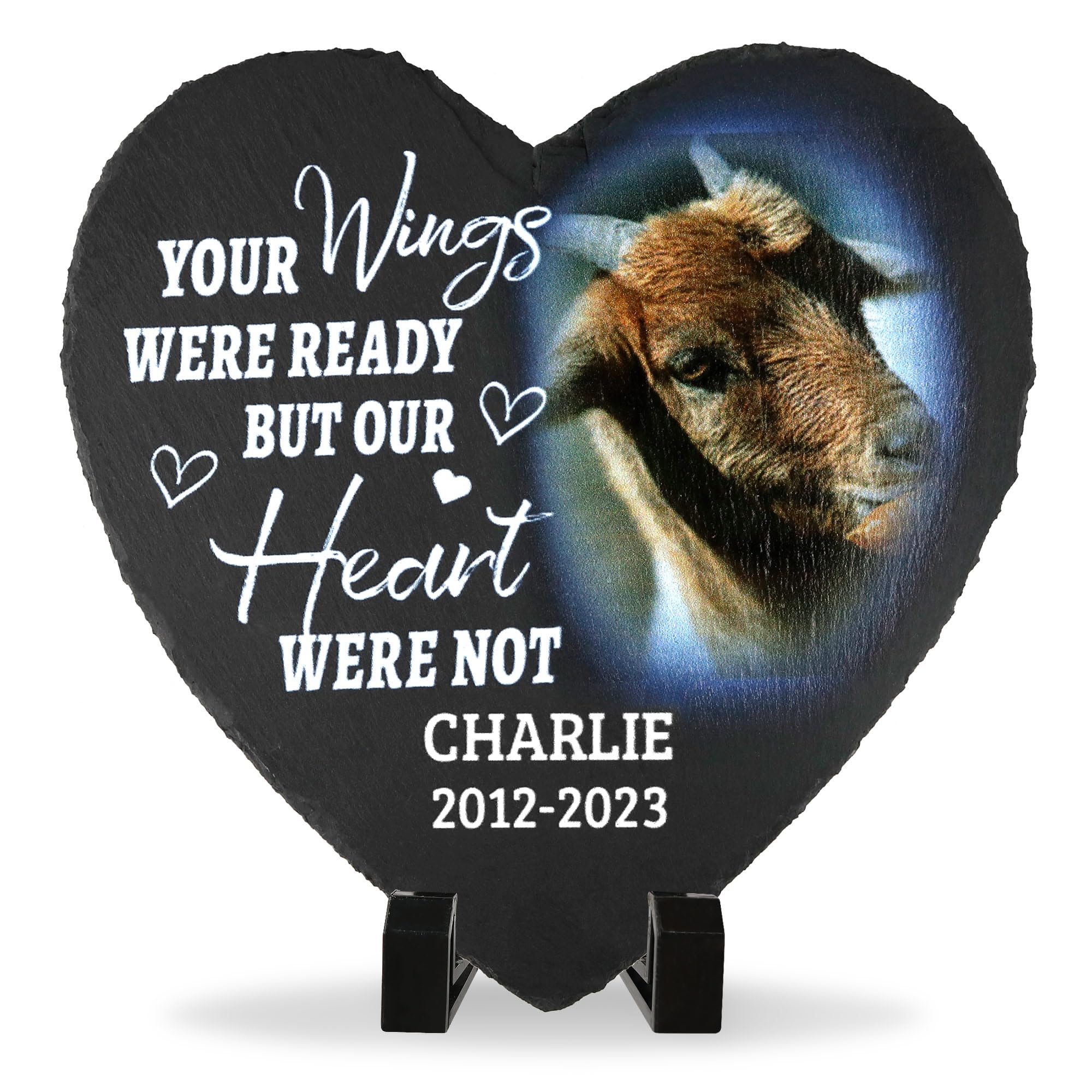 ODB Goat Memorial Stone & Gifts - Cemetery Decorations, Grave Markers for Goat Lovers