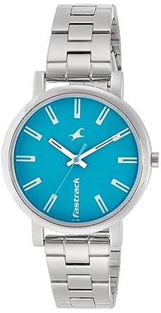 Fastrack Fundamentals Analog Blue Dial Womens Watch-NL68010SM02