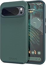 Crave for Google Pixel 10 Pro XL Case, Shockproof Protection Dual Layer Case for Google Pixel 10 Pro XL (6.8 inch) - Forest Green