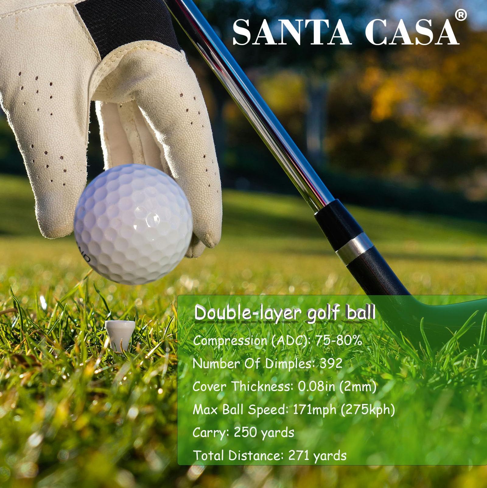 SANTA CASA Golfzubehör-Set