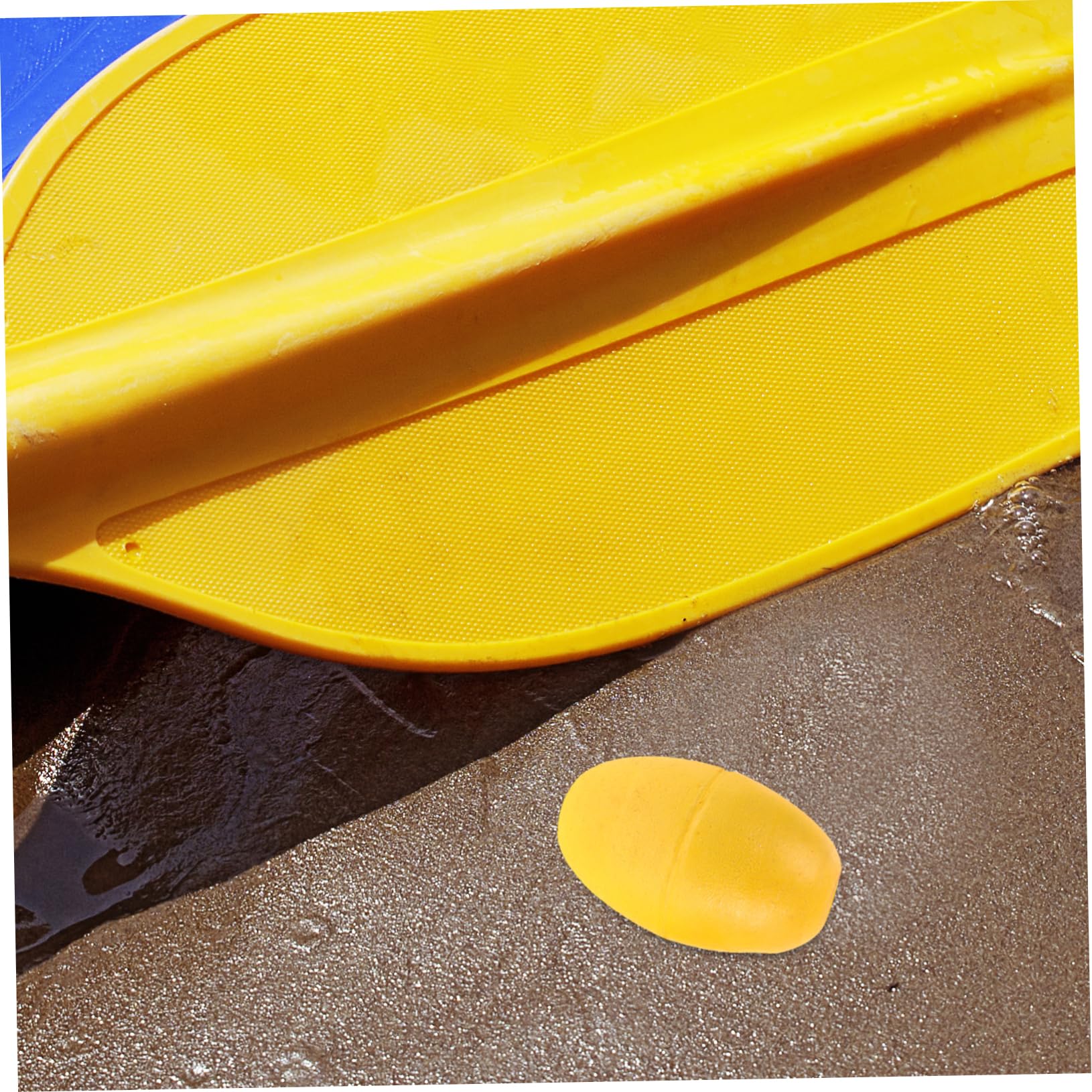 2 Pz Galleggiante del Kayak Pontile Galleggiante La Corda Galleggia La Boa Marina Galleggia Galleggiante da Pesca Elettronico Tirare La Boa Boe per Granchi Ragazzo Yellow PVC