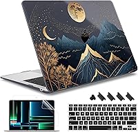 Vista 17 de May Chen Funda compatible con MacBook Air de 13 pulgadas (modelos A1369 y A1466, versión anterior 2010-2017), carcasa rígida de plástico