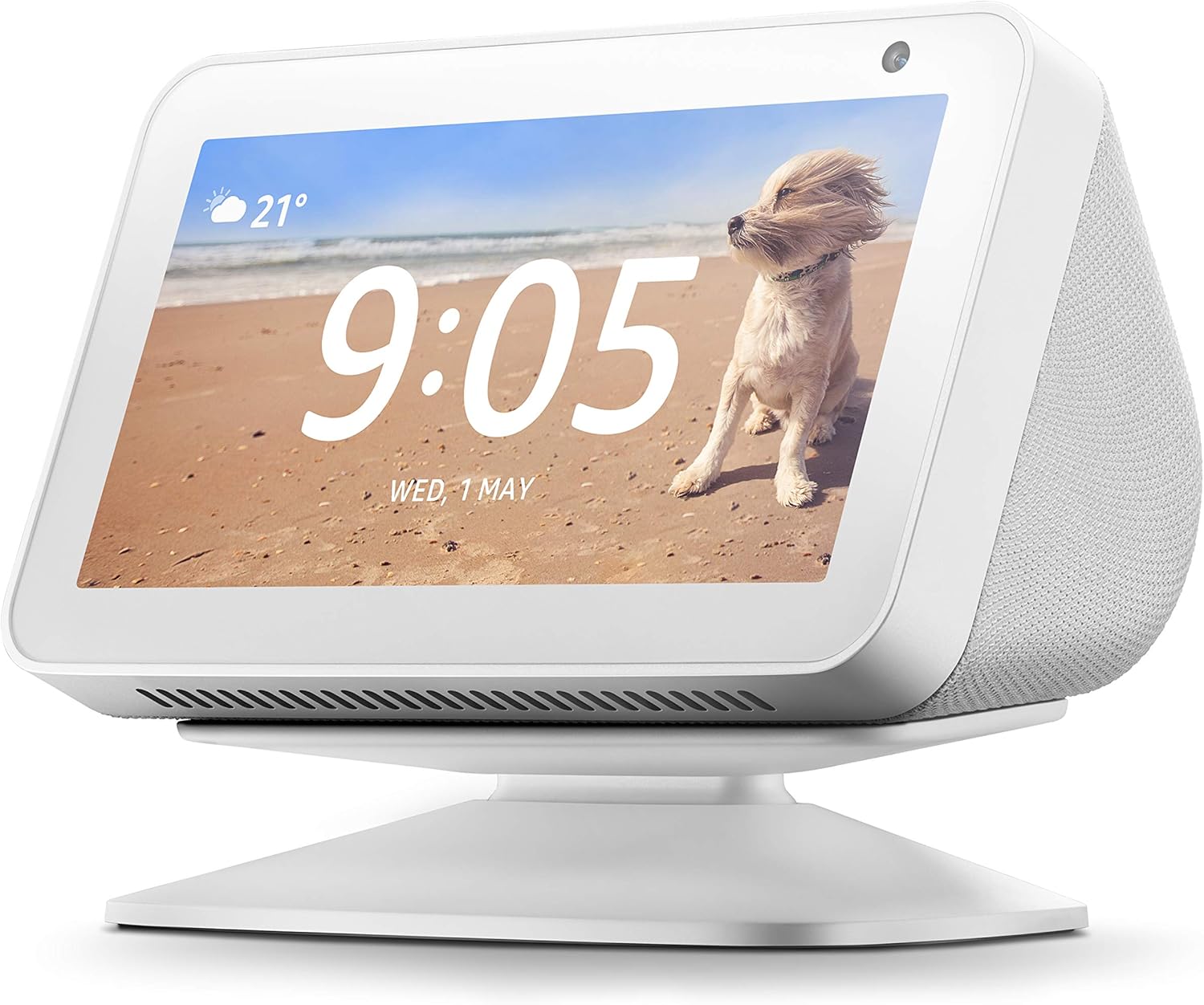 Echo Show 5 (1st Gen, 2019 release) Adjustable Stand, White Amazon.co