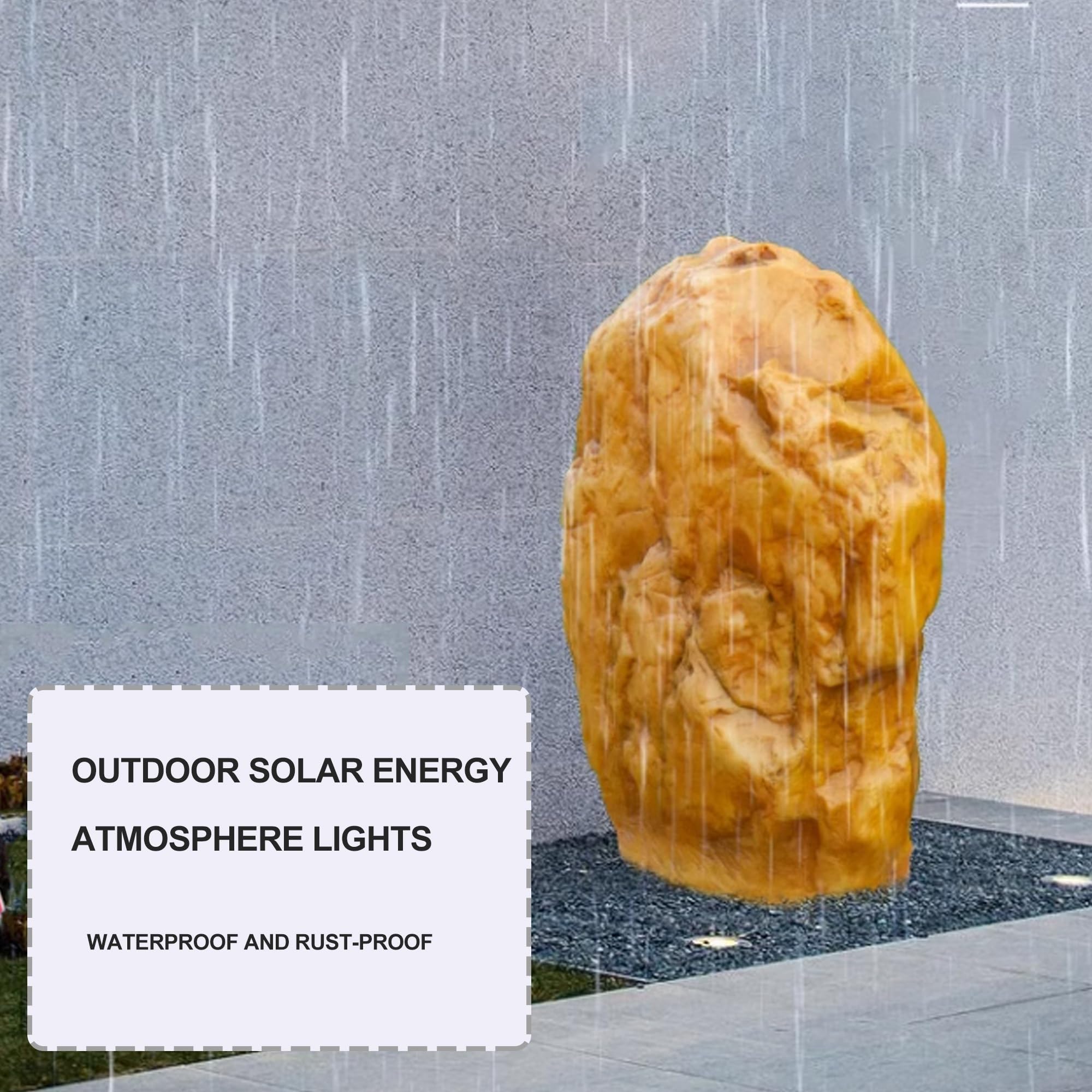 Lampada solare da giardino, luci per vialetti paesaggistici da giardino, IP65 impermeabile, per decorazioni per portici anteriori, patio, cortile, vialetto(30 * 20 * 36cm)
