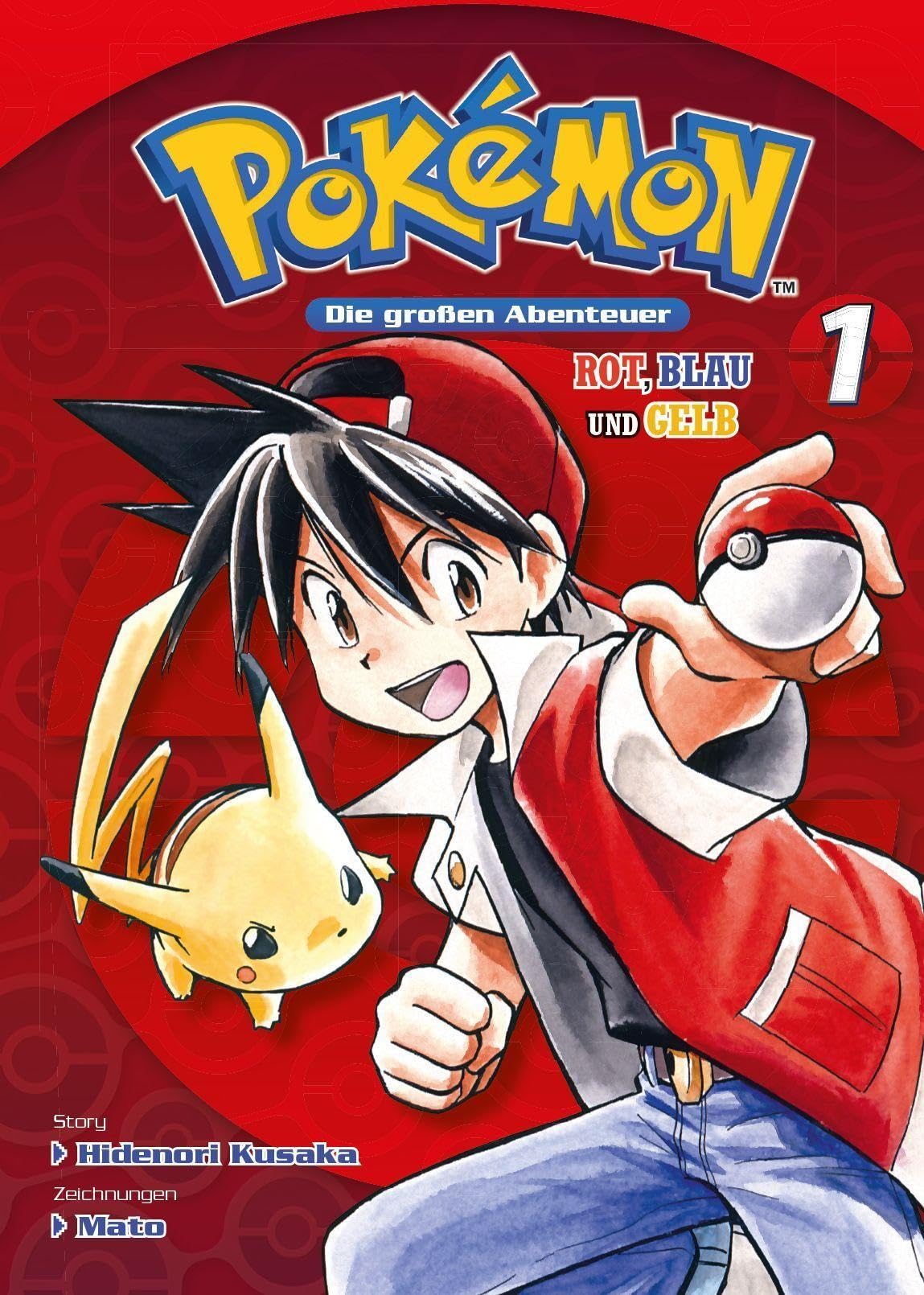 Pokémon - Die großen Abenteuer: Rot, Blau und Gelb 01: Extradicke Sammelbandedition zum kleinen Preis