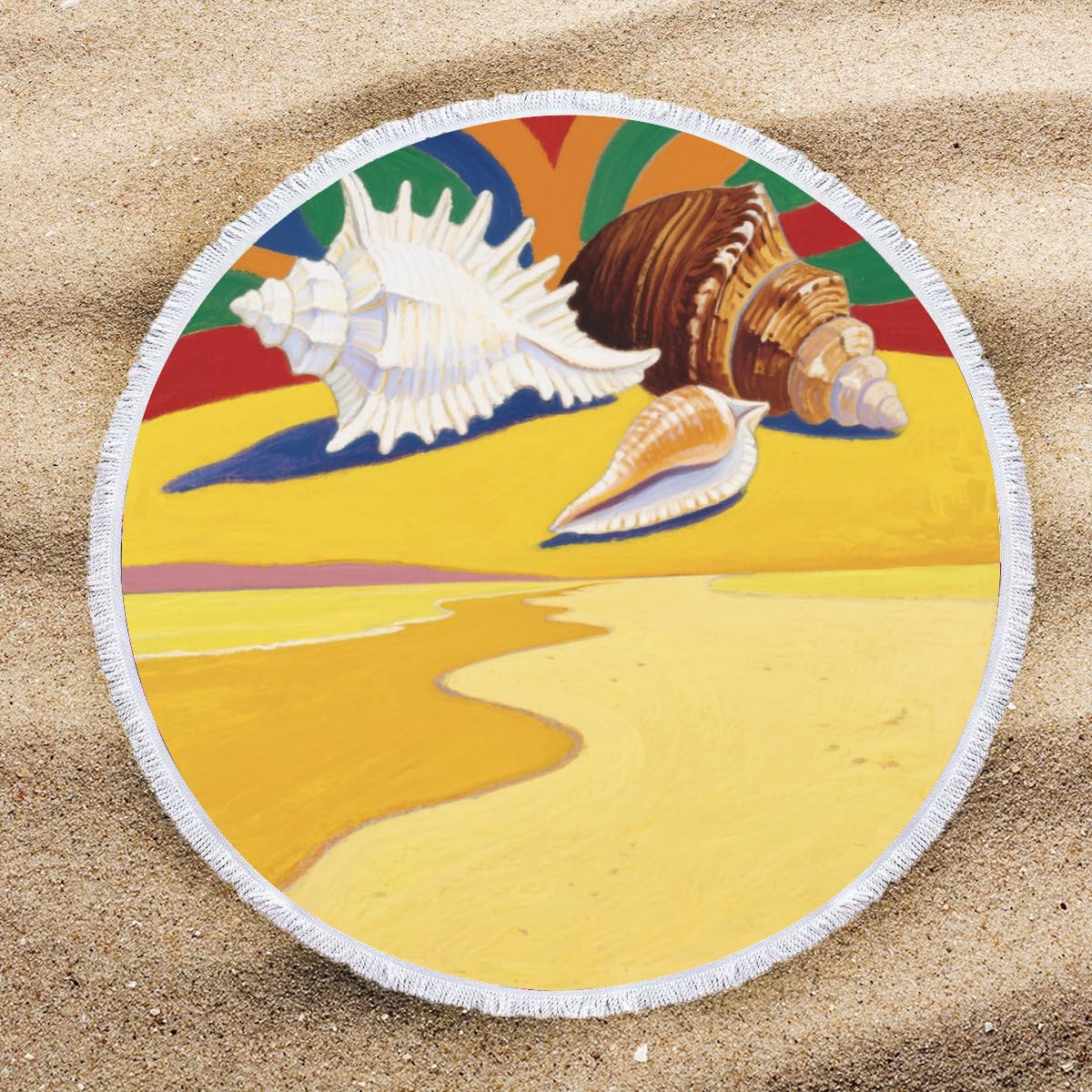 1/2PACK 145 cm Conch Microfibra Asciutto a Secco rapido a Secco da Spiaggia, Asciugamano Senza Sabbia, Assorbente per Spiaggia, Viaggi, Campeggio, Palestra
