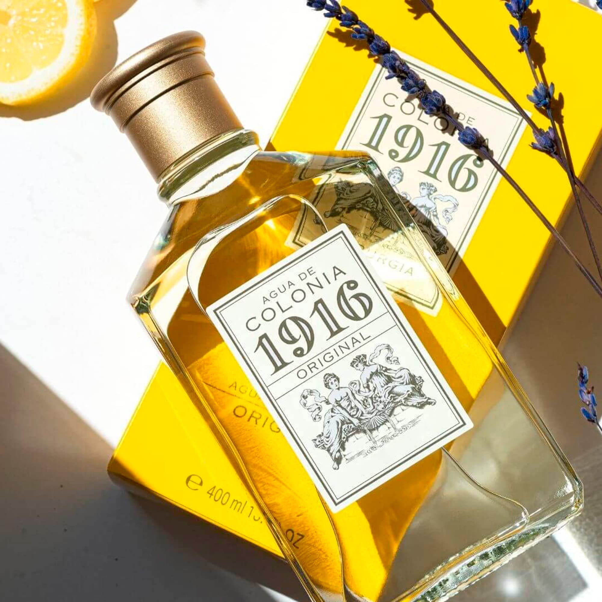 Original 1916 Agua de Colonia Unisex, Eau de Toilette Hombre y Mujer, Fragancia Cítrica y Floral
