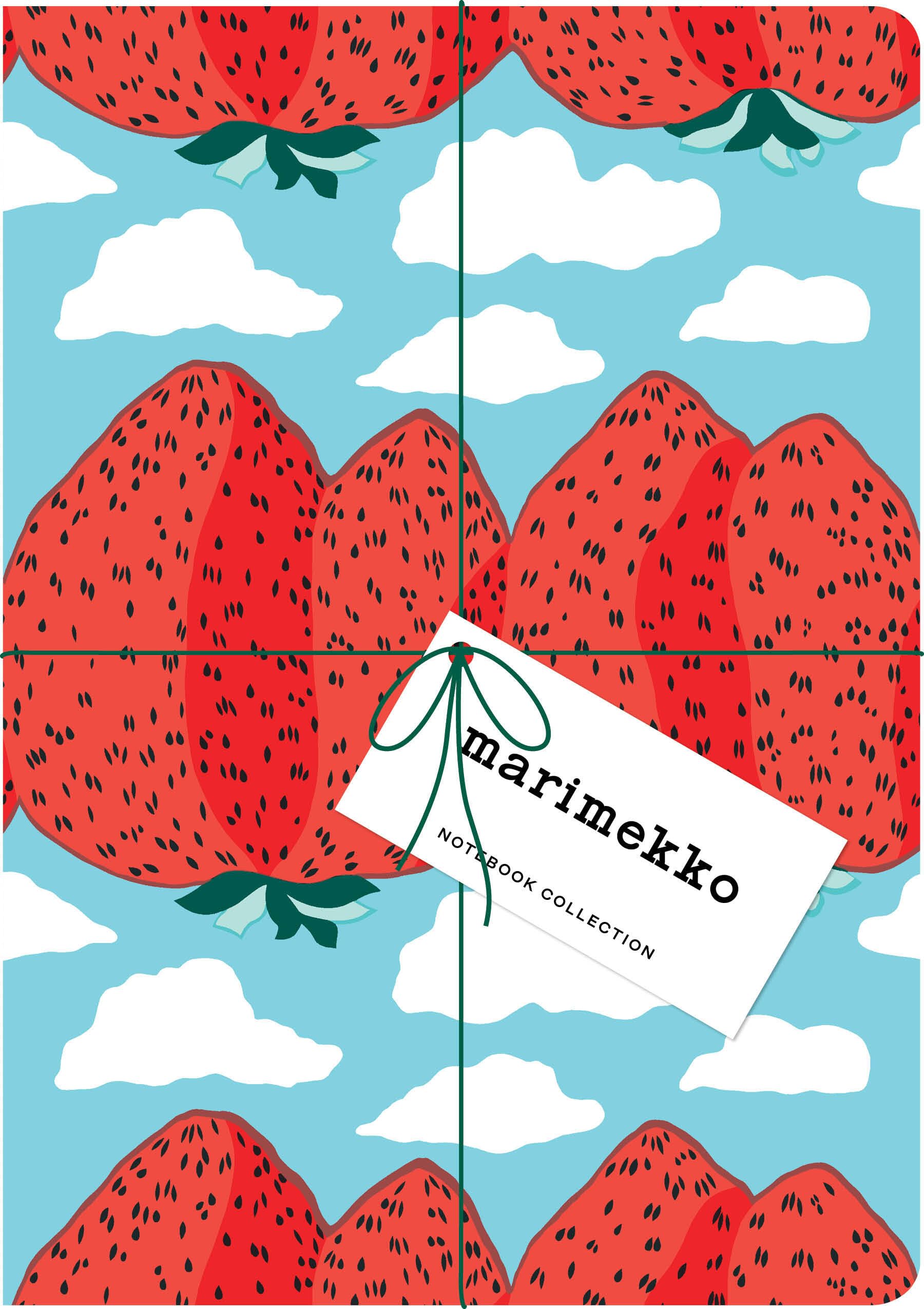 Marimekko Strawberry Notebook Collection by  Marimekko - 9781797239026