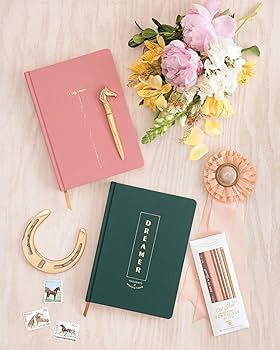 Amazon.com : DesignWorks Ink Cloth Hardcover Journal, 7.5