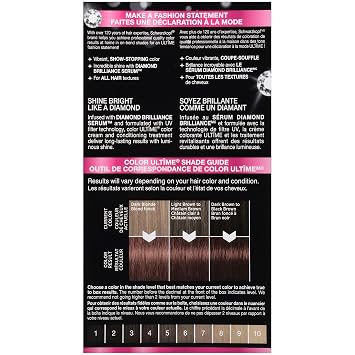 Schwarzkopf Color Ultime Hair Color Cream, 5.28 Cocoa Red (Packaging May Vary)
