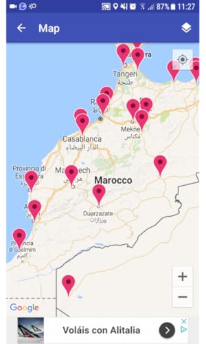World Airport Database and Map