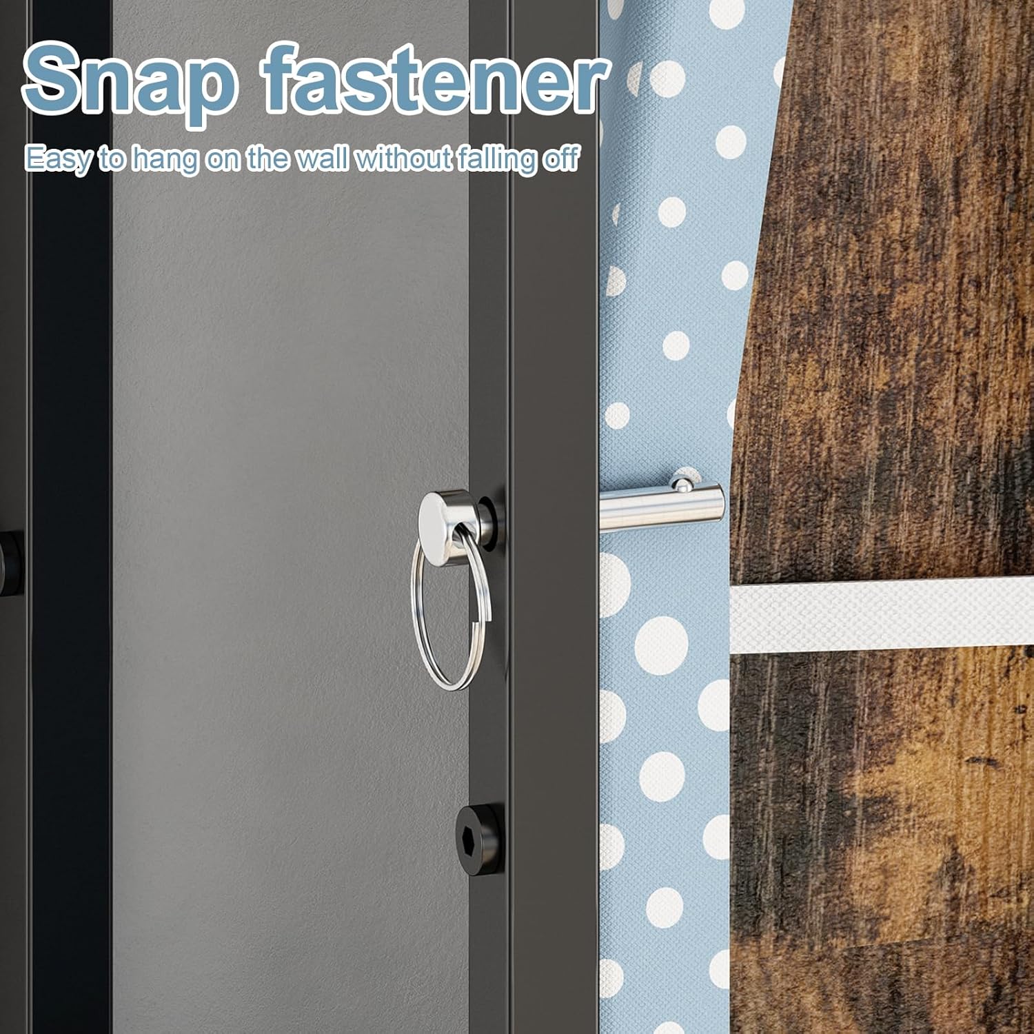 GILLAS Wall-Mounted Iron Board with 3 Storage, Ironing Board Full Size, Tabletop Ironing Stand, Iron Table for Home, Apartment, Rustic Brown