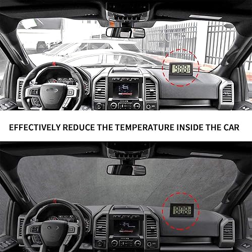 Miniatura 4 de Funda universal resistente para camioneta de repuesto para protección resistente al calor y lluvia UV en exteriores de hasta 230 pulgadas de largo x