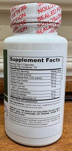 Miniatura 17 de Dr Vitamins Alivio natural instantáneo de la hinchazón y ayuda intestinal de limpieza durante 15 días, desintoxicación para hombres y mujeres