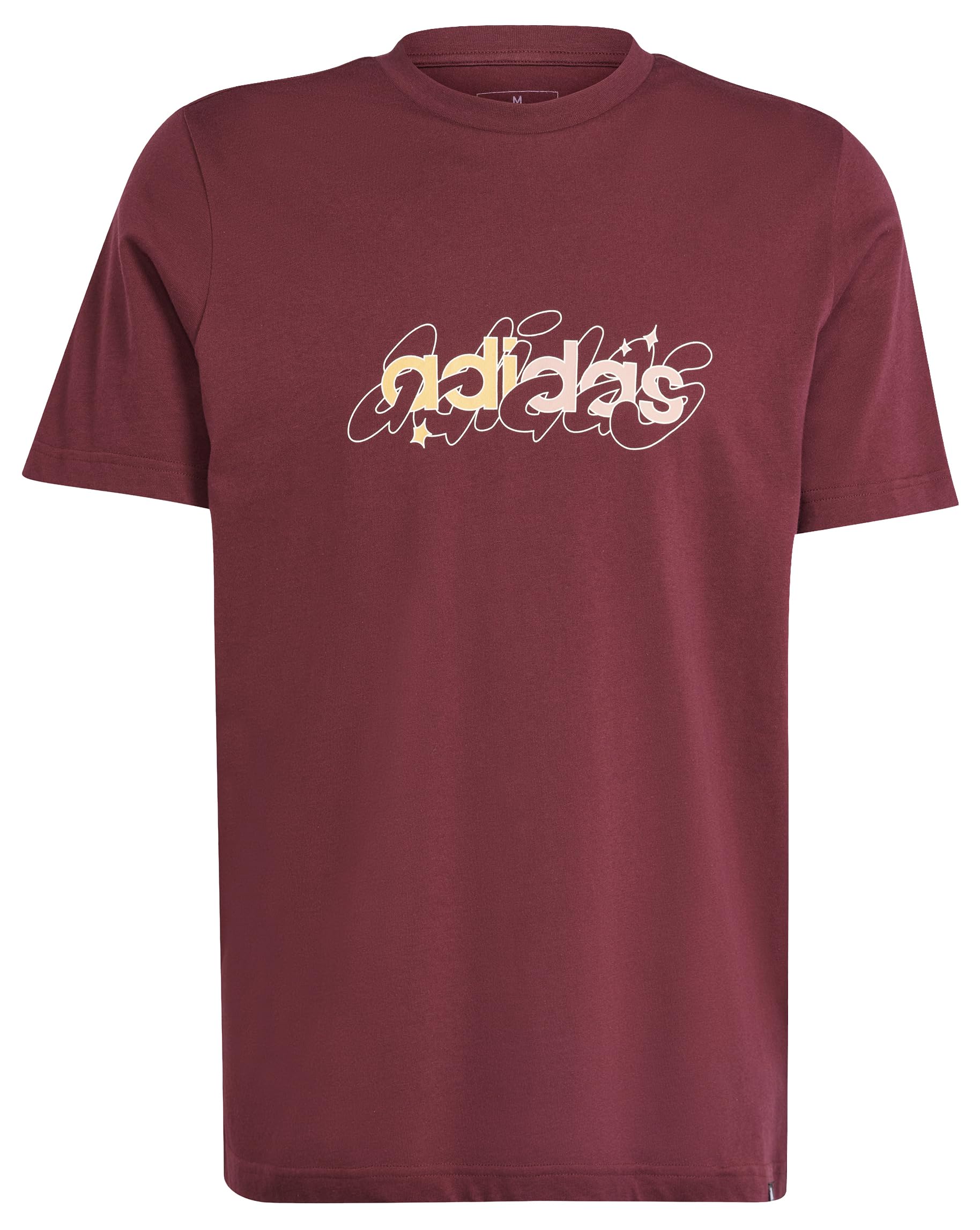 adidas Men's Illustrated Linear Graphic Tee T-Shirt