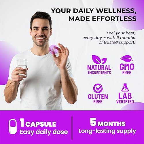 Miniatura 6 de Quercetin Supplement with Bromelain, Vitamin C and Zinc, Nattokinase, NAC, Elderberry, Elderberry 8 in 1 Ultra Antioxidant Complex for Immune