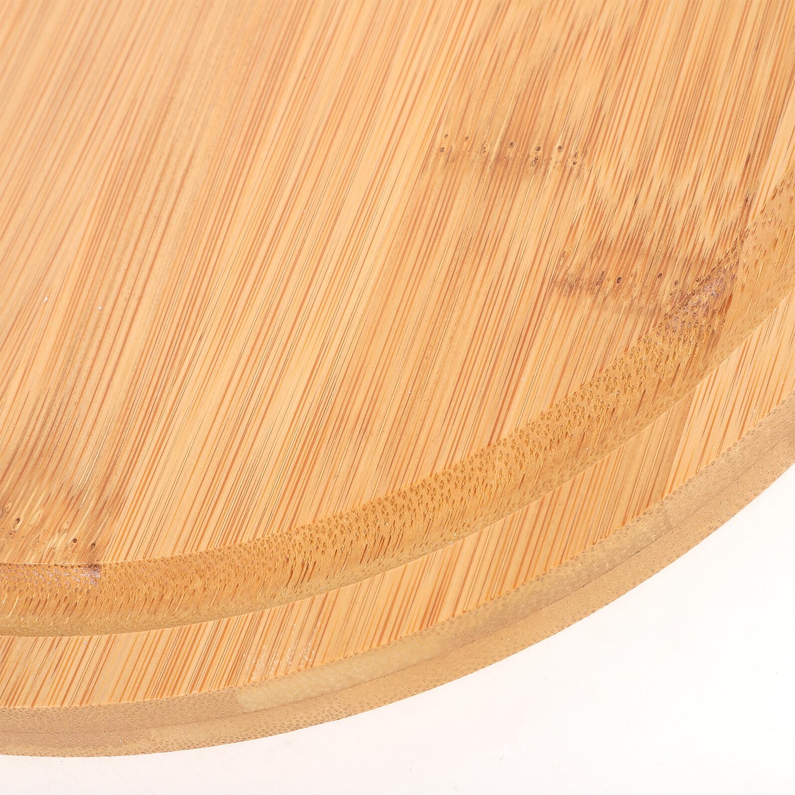 Glasglocke mit Holztablett Runde Transparente Kuchenhaube Lebensmittelechte Abdeckung Staubdicht Umweltfreundliches Servierbrett für Backzubehör und Tortendekoration