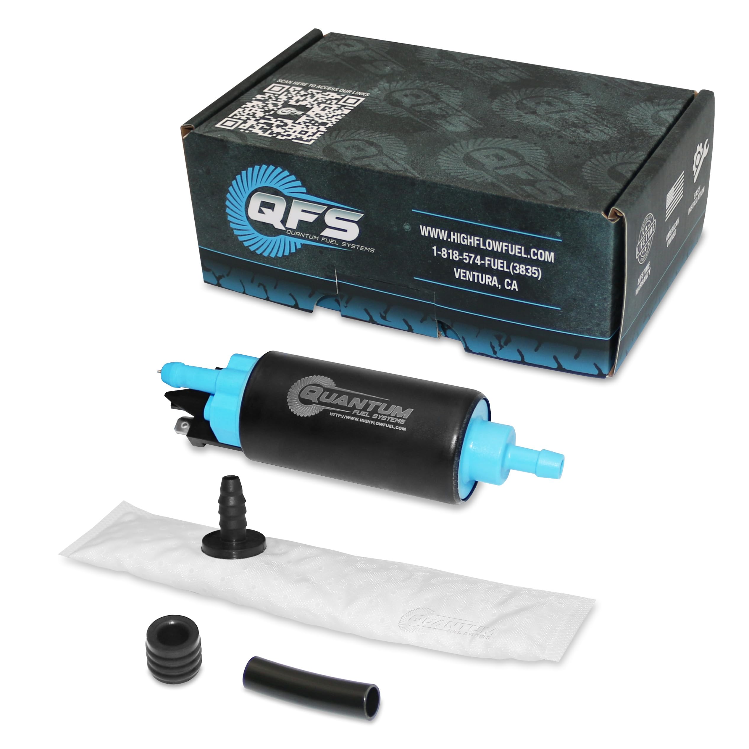 Amazon | QFS EFI 燃料ポンプ + ストレーナー 交換用 (2012-2018