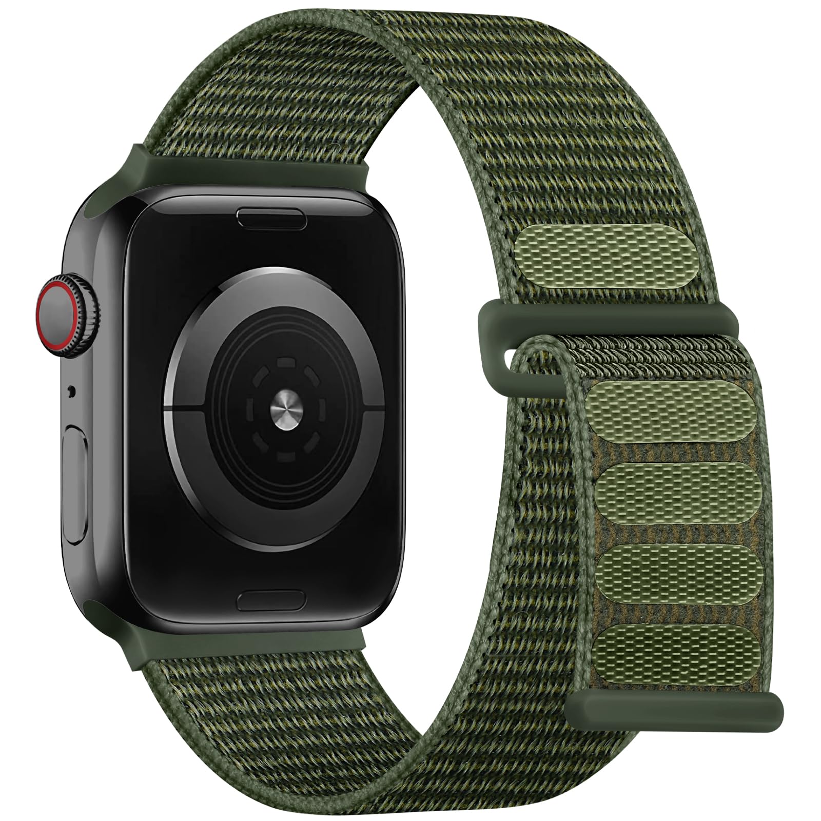 Maledan Compatible for Apple Watch Strap 49mm 45mm 44mm 41mm 40mm Men Women, Breathable Braided Adjustable Nylon Sport Loop Replacement for iWatch Strap Ultra SE (ArmyGreen, 38mm/40mm/41mm) (B0D2K2HZT4) Amazon Price History, Amazon Price Tracker