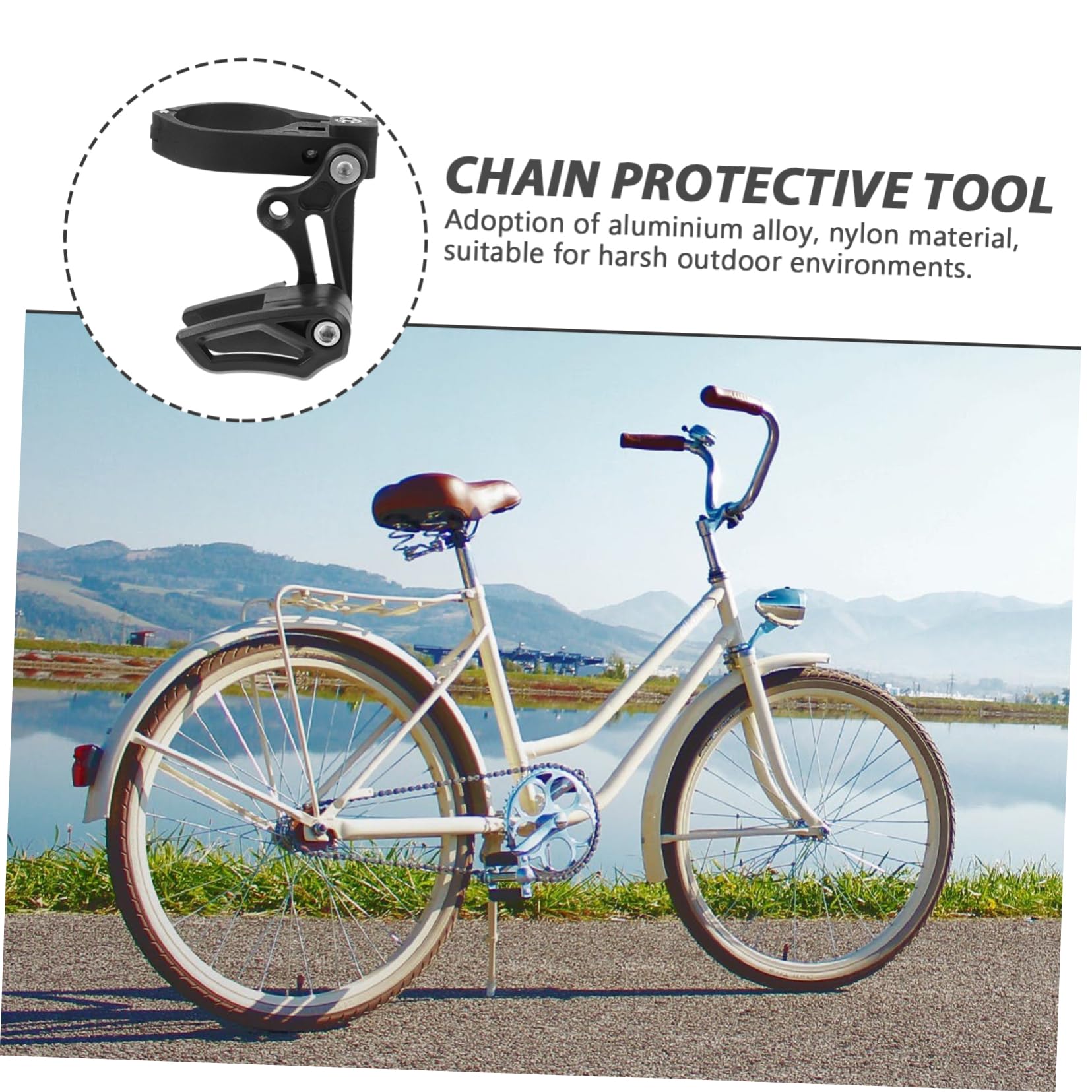 BESTonZON 2 Protezione e Guida per Cambio Multi Speed Facile Installare Accessorio per Bici Pieghevoli Design e Resistente all Usura