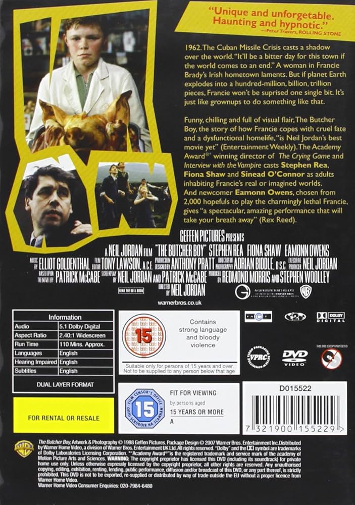 ブッチャー・ボーイ　DVD 復刻シネマライブラリー ブッチャー・ボーイ DVD 復刻シネマライブラリー ブッチャー