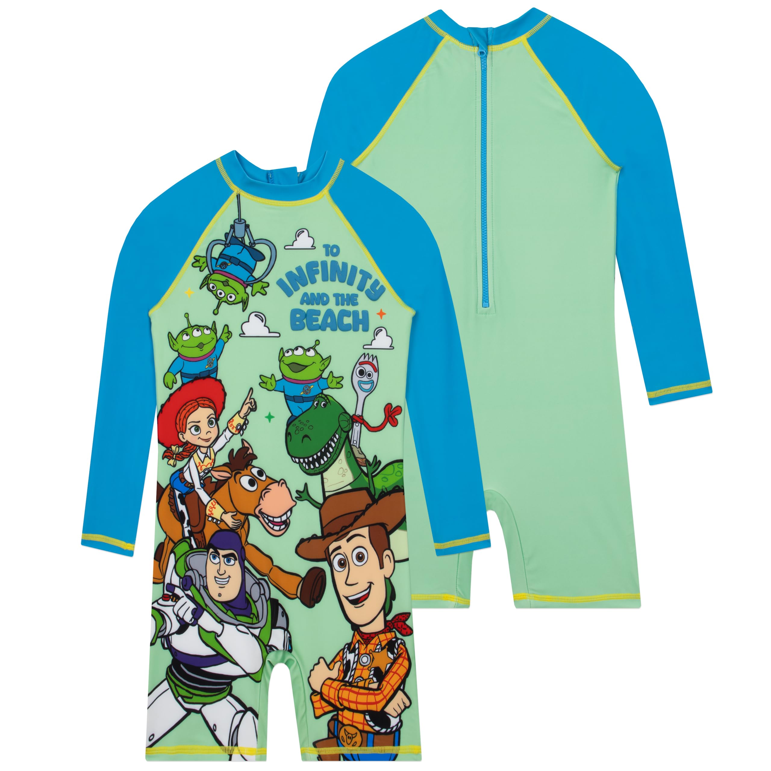 Disney Toy Story Bañador Surf Infantil Woody Buzz Lightyear Jessie Bullseye Una Pieza