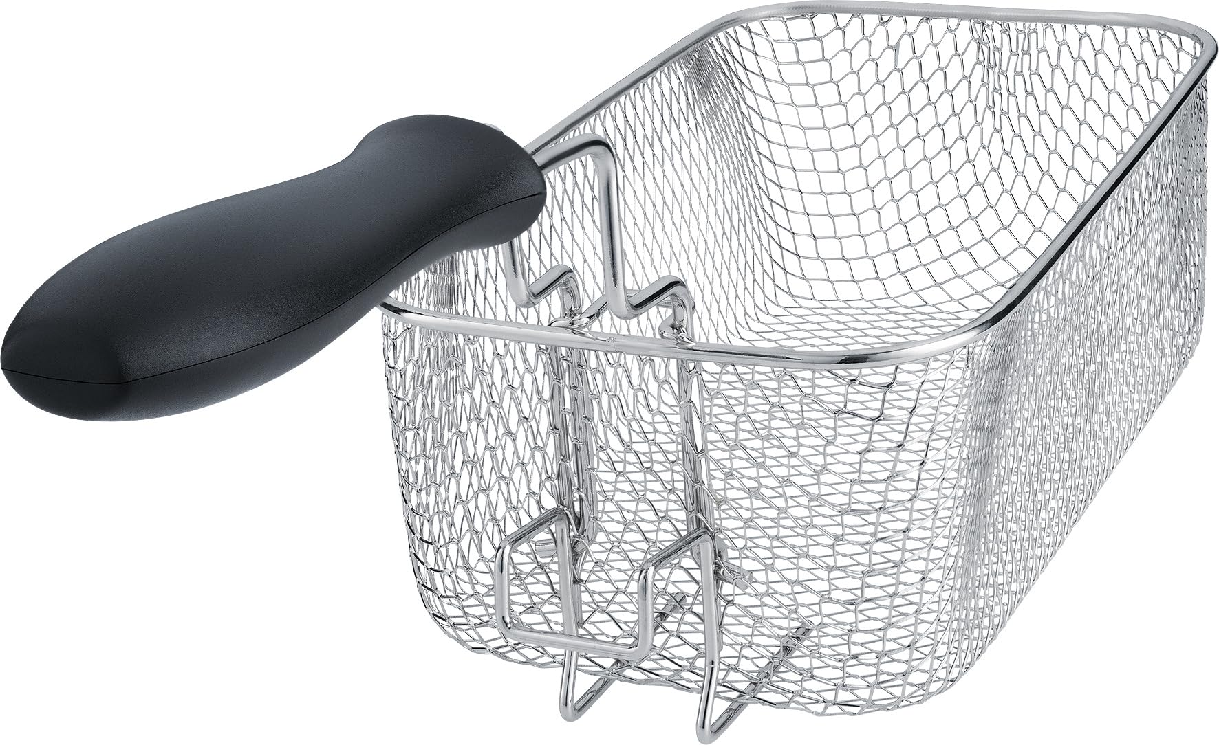 Steba DF 180 Edelstahl Fritteuse, Metallic | Profi-Heizsystem, 3 L