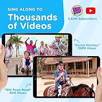 Vista 6 de Move2Play, Kidz Bop - Micrófono de karaoke La marca de música exitosa para niños Juguete para niñas y niños de 2, 3, 4, 5, 6, 7, 8+ años