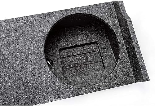 Miniatura 2 de QPower QBGMC12 2007 HT QBomb - Caja de altavoces para debajo del asiento de 12 pulgadas con montaje de 5.5 pulgadas para camionetas GMC y Chevy de