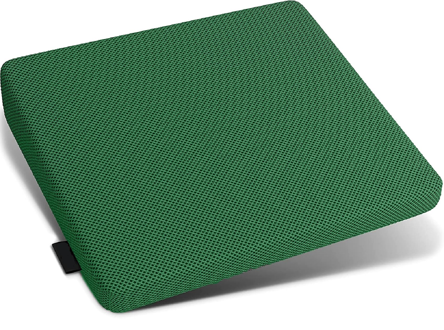Wedge Memory Foam Seat Cushion - 1x Car Seat Cushion for Posture Correction & Height Boost - Car Seat Cushions for Driving - Seat Cushion for Office Chair - Anti Slip Bottom (Green)