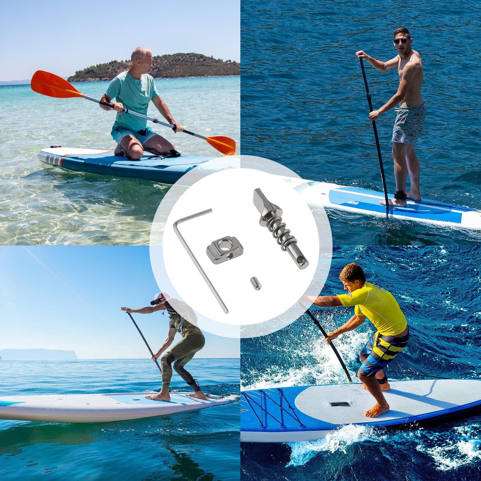 Amazon | パドルボード用フィンネジ、ロングボード用フィンネジ