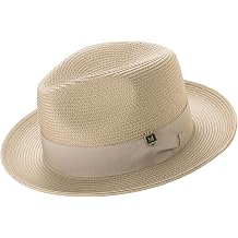 MONTIQUE Stylish Snap Brim Fedora Hat | Men & Women Unisex Design Dress Hat for Special Occasions | H-42