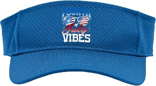 4th of July Fourth of July Vibes Sunglasses USA Sport Sun Visor