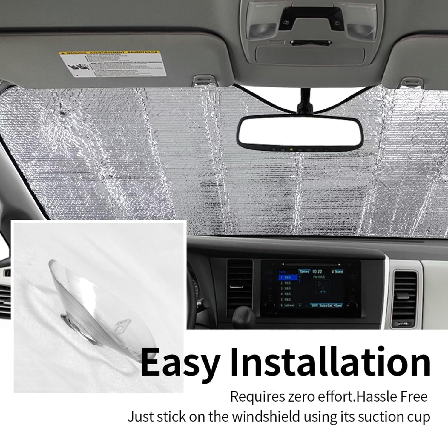 Cute Pink Pig Sunshade for Car Front Windshield,Auto Sun Shade for Car Truck SUV,Funny Pig Driver Sun Shade Block Uv Rays Sun Visor Auto Front Window,Pig Windshield Sunshade