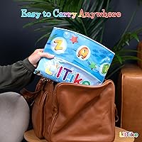 Vista 8 de LilTike Alfombrilla de agua para bebés y bebés – 16 nuevos diseños y colores – Gran idea de regalo para recién nacidos – 3, 6, 9 meses de desarrollo