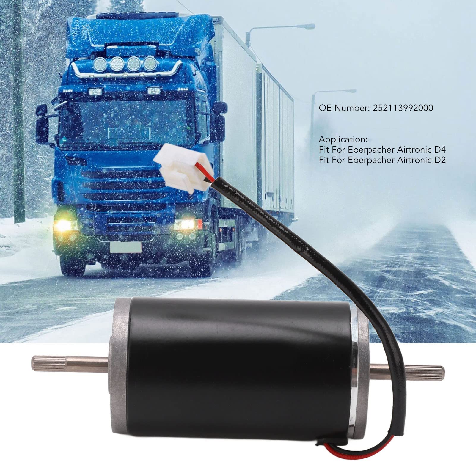 12V 24V 2KW 5KW Parking Heater Motor Air Fan Parts Single Motor Air Parking Heater Motor Auto Parts For Caranvan RV Truck Boats - 34