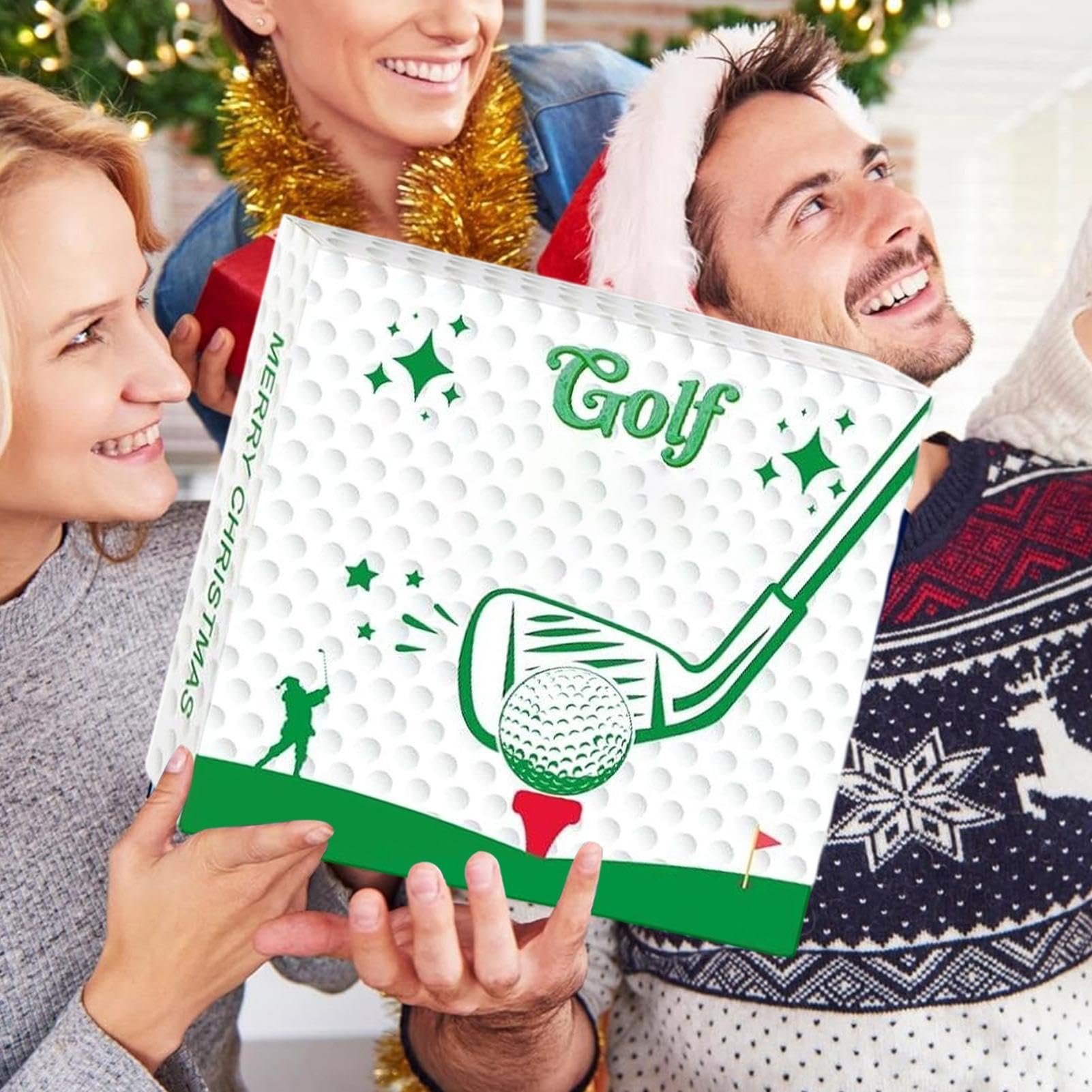 Golfowe kalendarze adwentowe, świąteczne adwentowe golfowe 24-dniowe