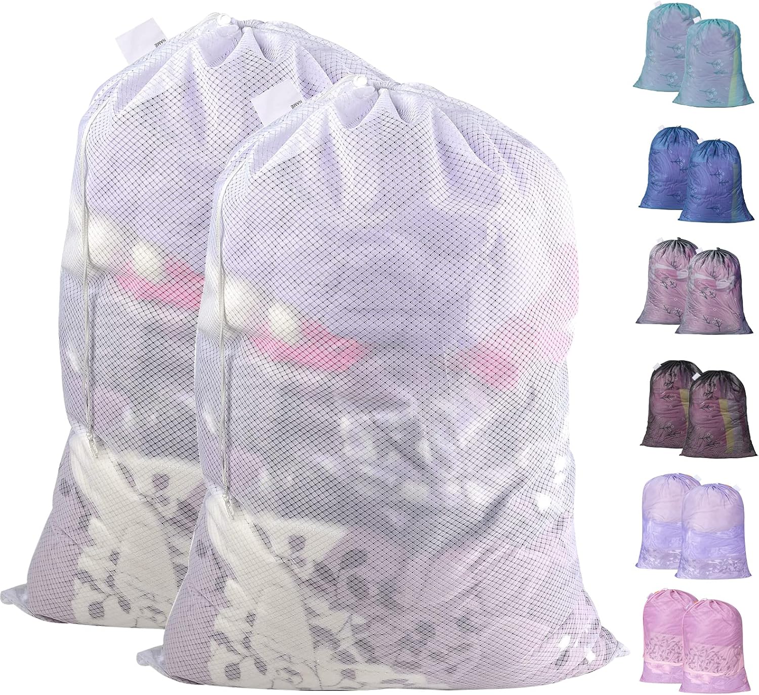 Polecasa Essentials Lead Free Mesh Laundry Bag 60 x 90 cm 2 Pack