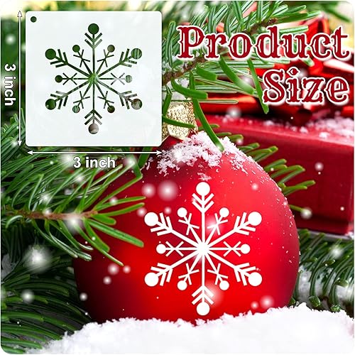 Miniatura 30 de 66 plantillas pequeñas para manualidades, plantillas reutilizables de 3 pulgadas para pintar sobre madera, plantillas de pintura para pared