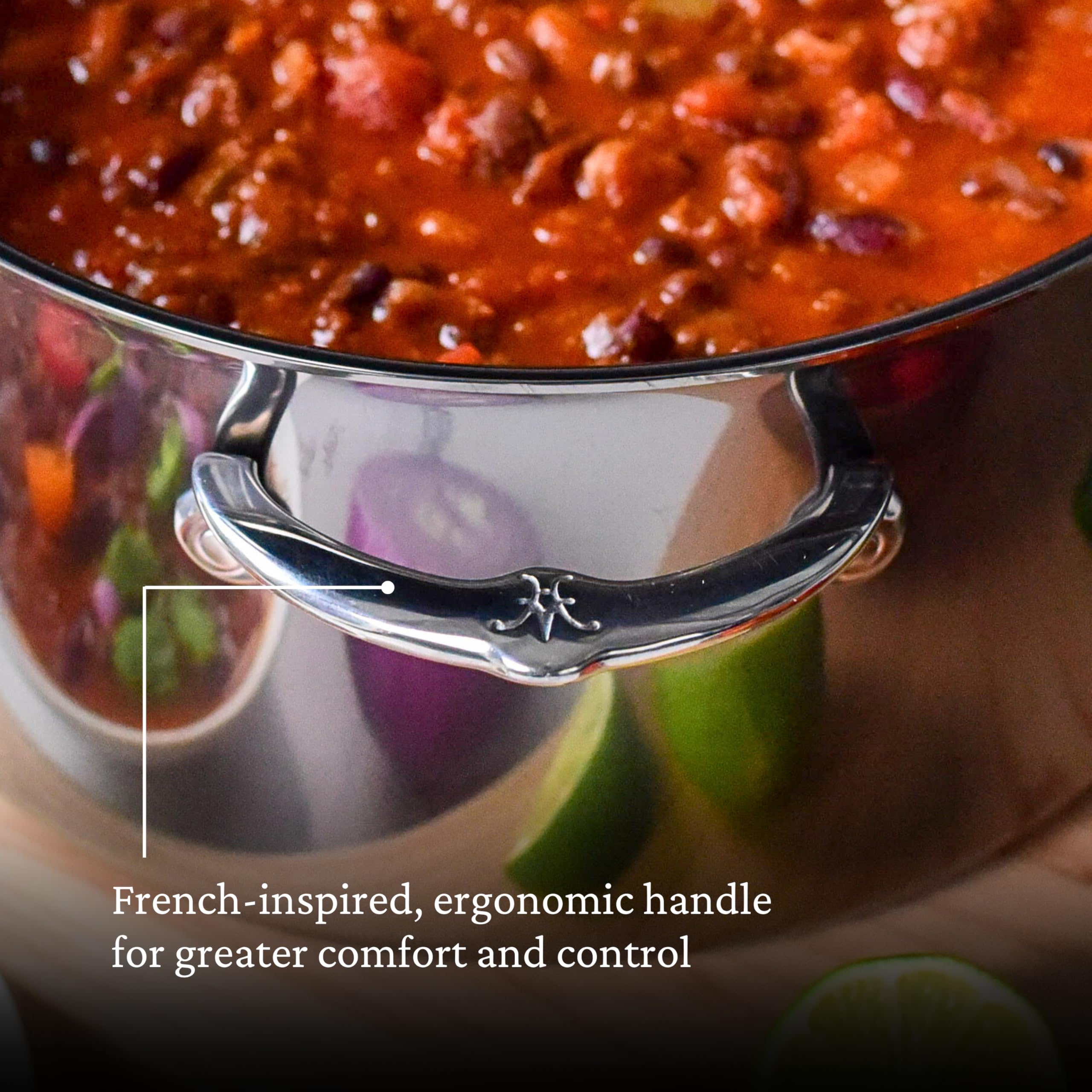 Hestan NanoBond Stockpot - 8 Quart Titanium Cookware -6 Hestan NanoBond Stockpot - 8 Quart Titanium Cookware -6