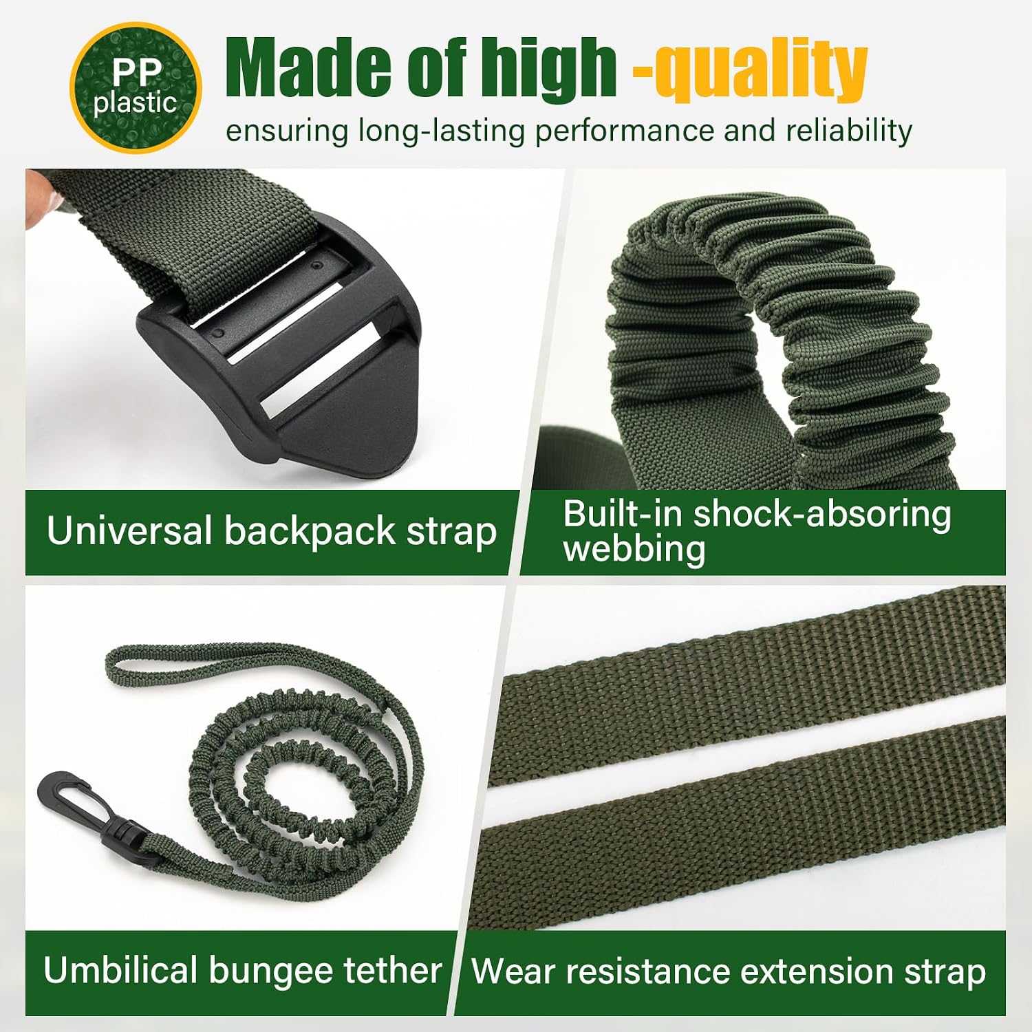 Tree Stands Shoulder & Tether Straps for Summit Climber | Hunting Climbing Treestand Backpack Straps Fit Most Tree Stand with Platform Slats,Turn Your Stand Into Backpack