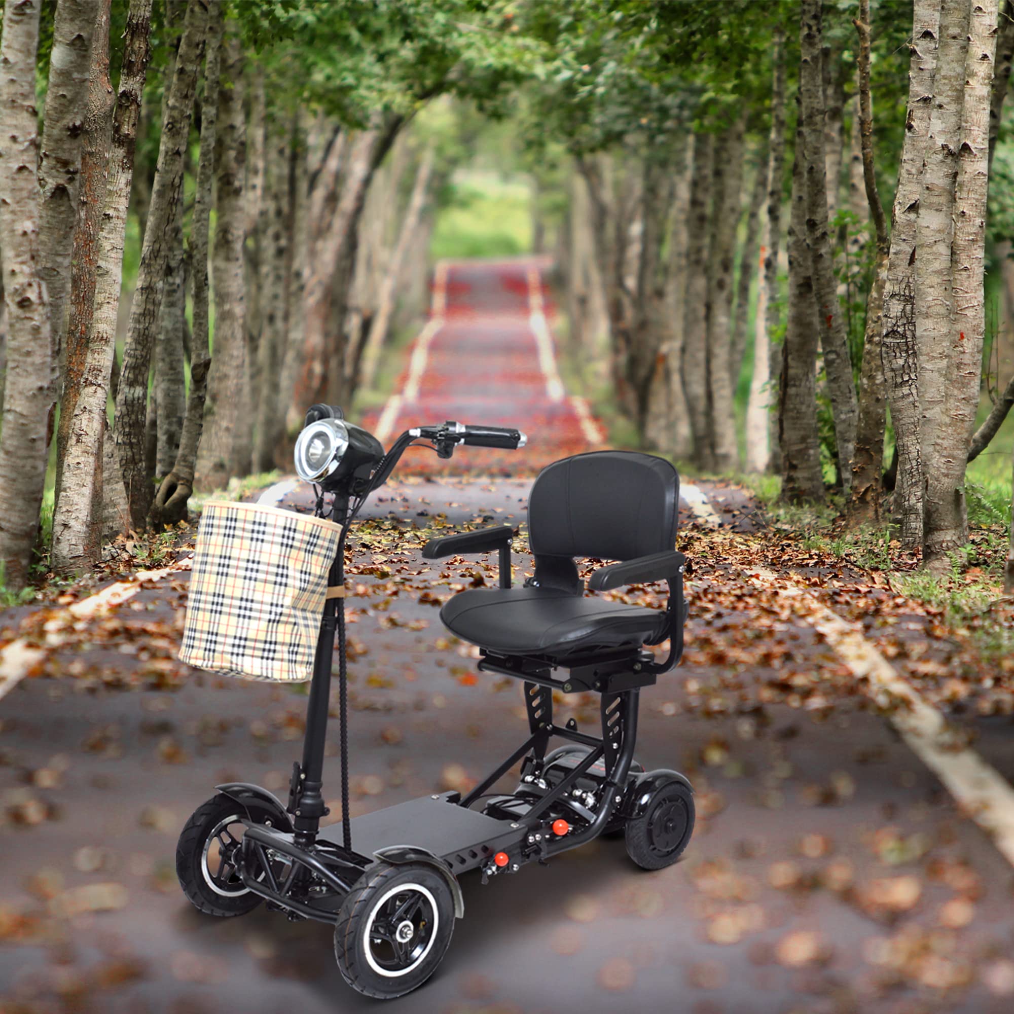 Powered Mobility Scooters for Adults, Foldable Electric Scooter with