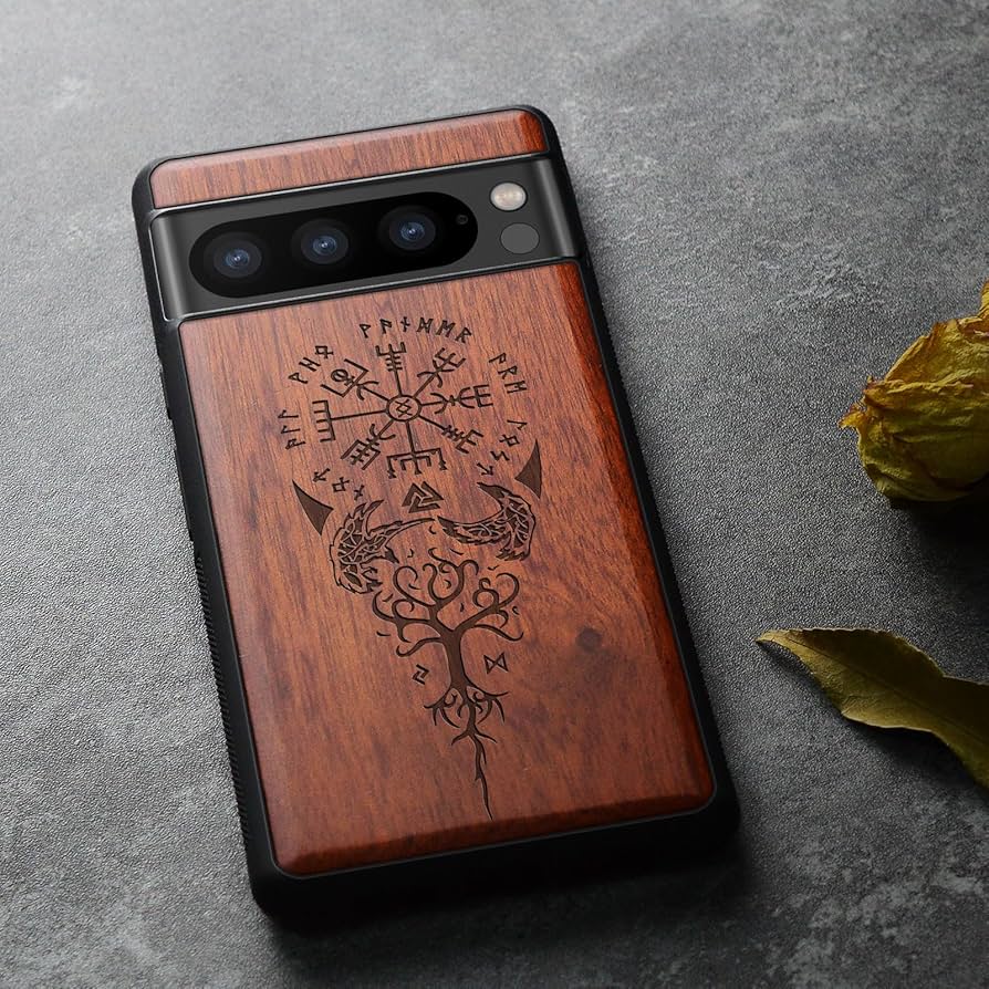 Carveit Google Pixel 8 Pro ケース 木製 [ソリッドウ Amazon.co.jp: Carveit 木製 ケース 対応 Google Pixel 8 Pro