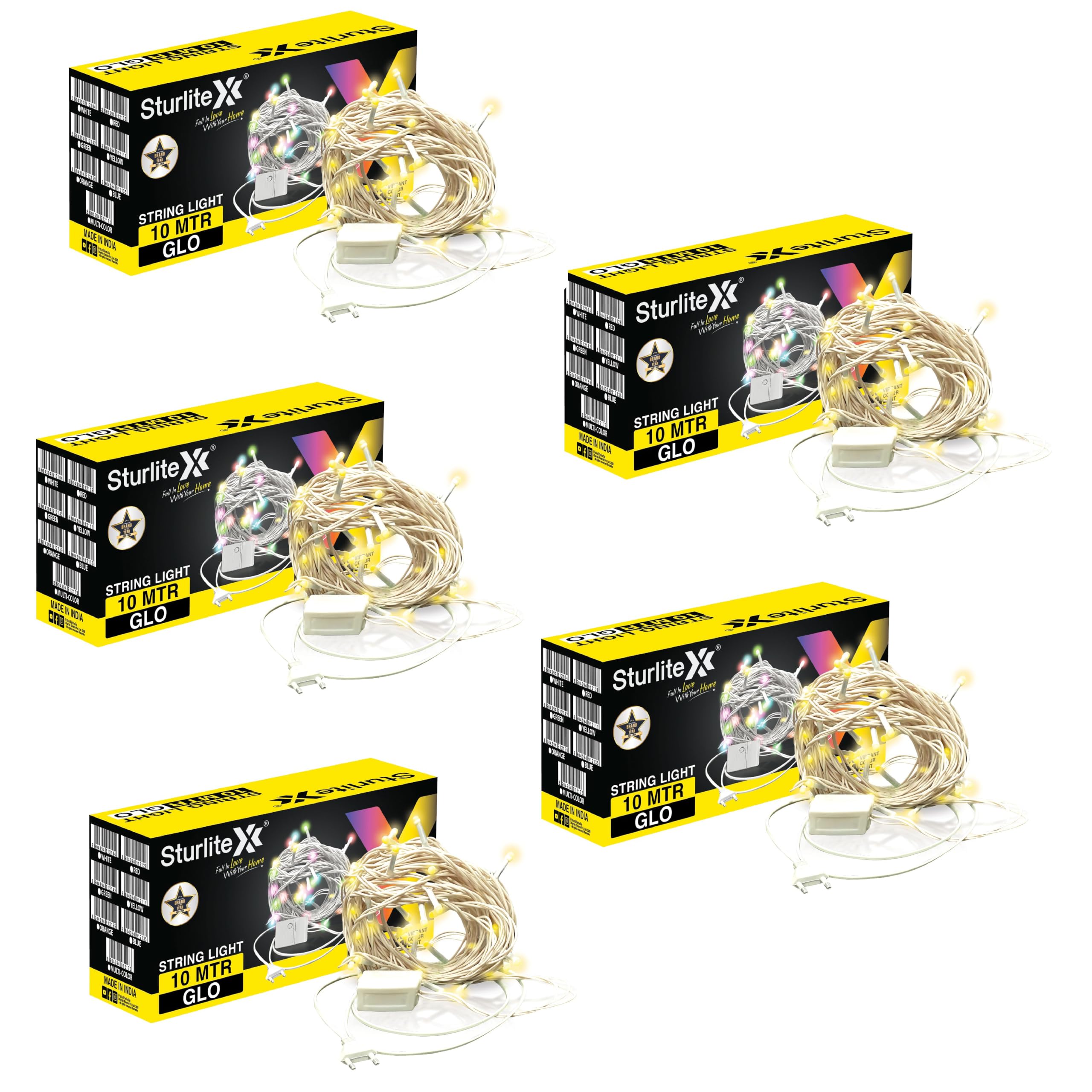 Sturlite GLO String Lights - 10m Green LED -5 Sturlite GLO String Lights - 10m Green LED -5