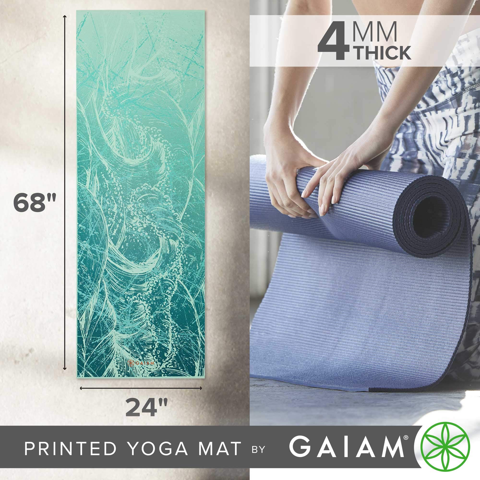 Gaiam Yoga Mat -Colour options available