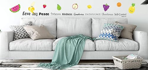 Miniatura 4 de Calcomanías de pared para niños decoración de aula guardería decoración de pared versículo de la Biblia cristiana habitación del Ministerio de los