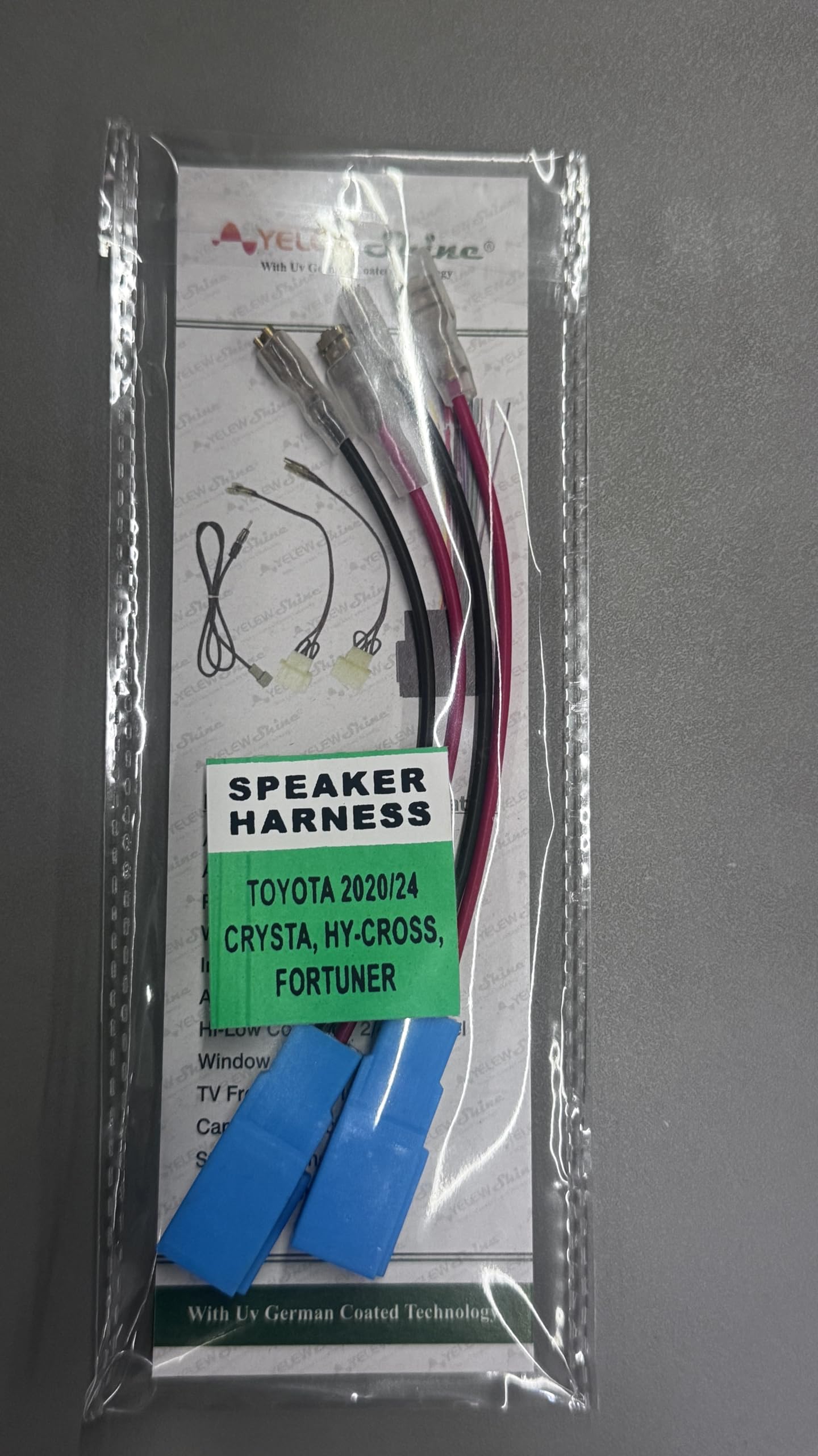 TRQD Speaker Harness for Toyota Crysta, Hycross, Fortuner 2020-2024, Plug and Play Wiring Adapter, No Wire Cutting-image-39