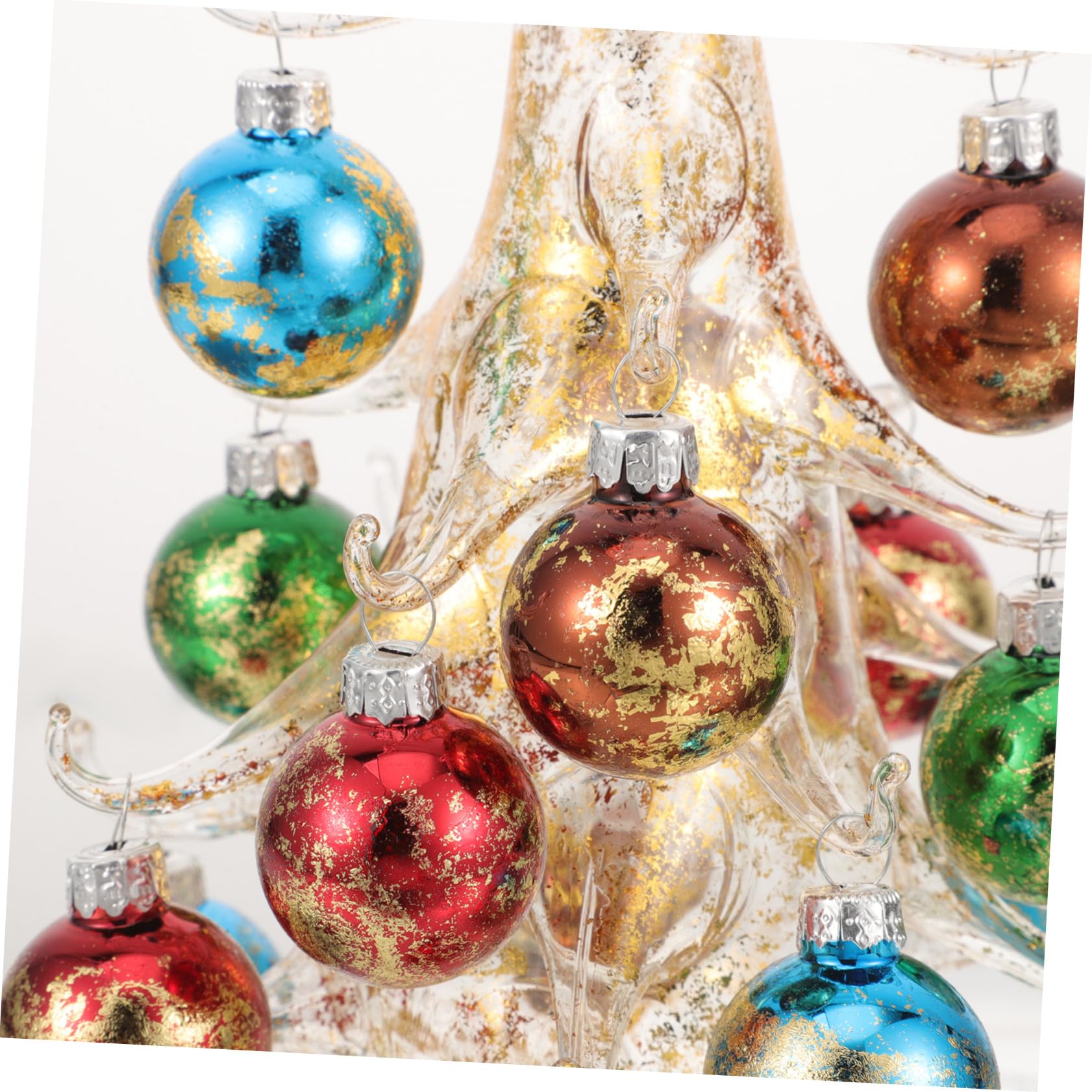 Árbol de Navidad de Grande Amarillo Adorno DIY Resistente para Escritorio Decoración Navideña Versátil con Festivos para Hogar