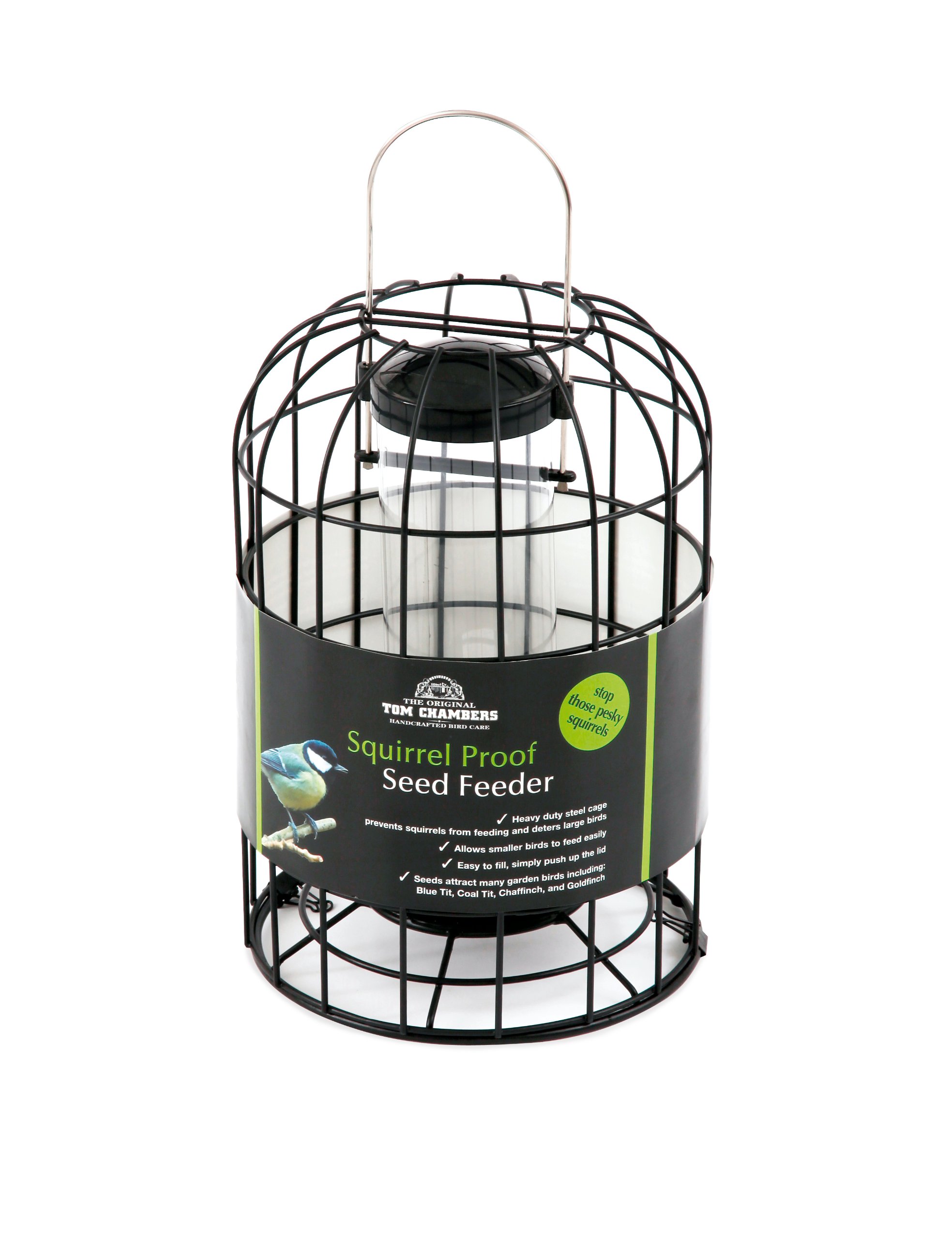 Monster Pet Supplies Tom Chambers Squirrel Proof Seed Feeder